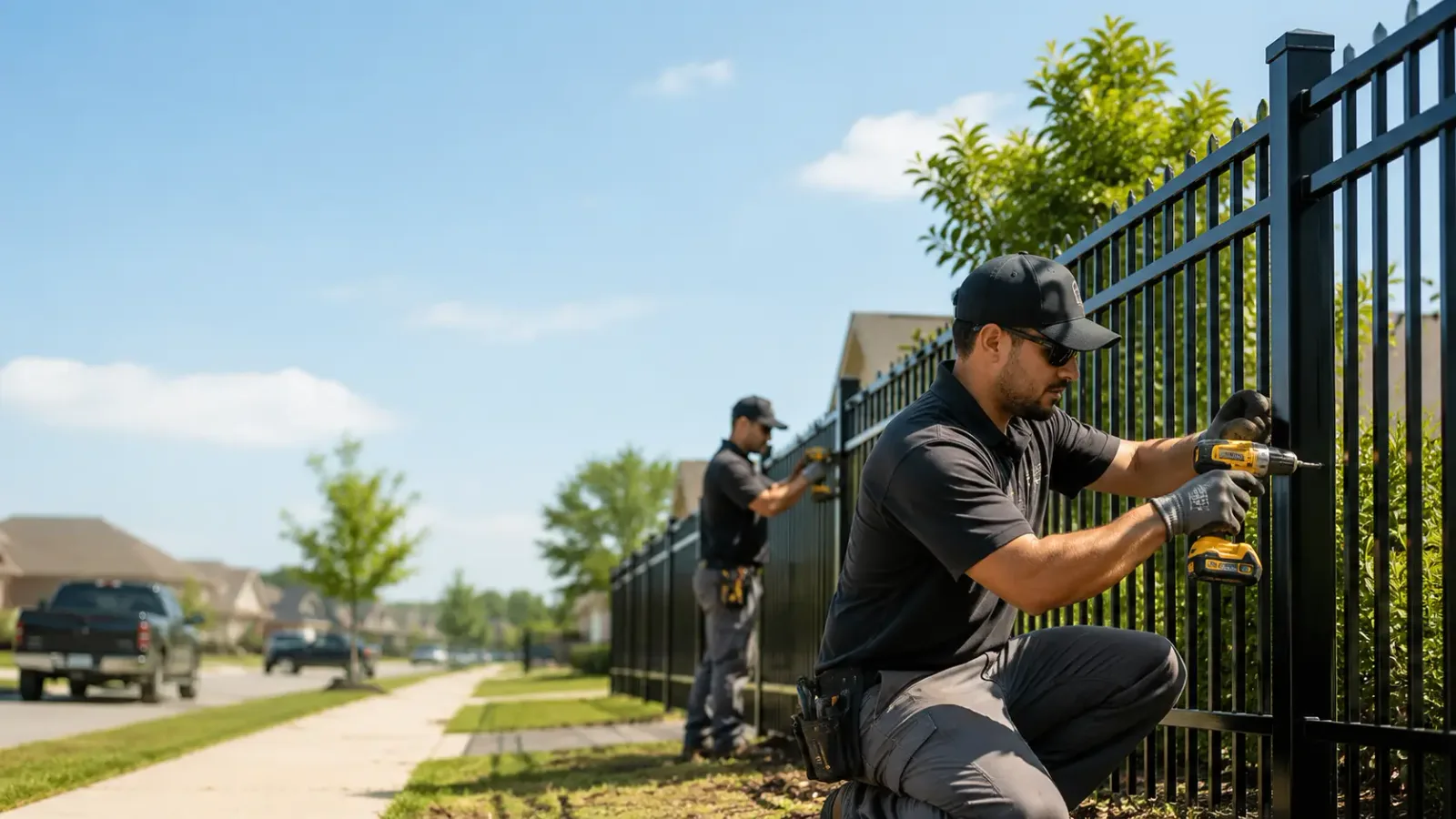 Metal Fence Installation in Iola, WI